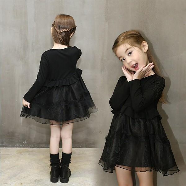 韓国子供服 ワンピース フォーマル キッズドレス チュールワンピース 長袖 リボン Kids Dress 上下セット チュールスカート 子供ドレス Buyee Buyee Japanese Proxy Service Buy From Japan Bot Online