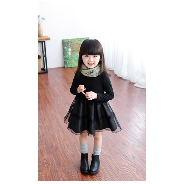 韓国子供服 ワンピース フォーマル キッズドレス チュールワンピース 長袖 リボン Kids Dress 上下セット チュールスカート 子供ドレス Buyee Servicio De Proxy Japones Buyee Compra En Japon
