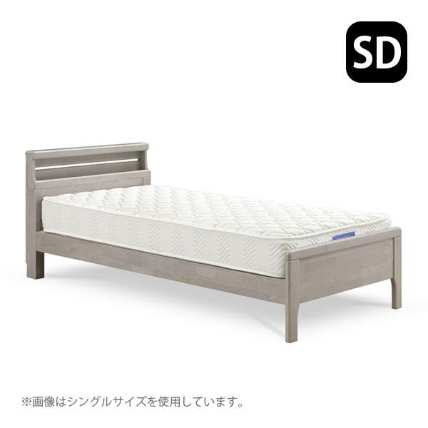 Granz（グランツ） [マーロ ベッドフレーム セミダブル] ベッド単体 SD