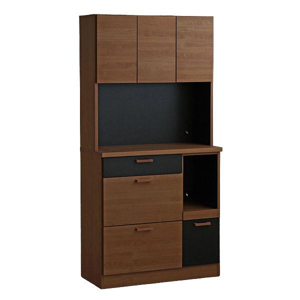 東馬（Tohma） TMモデロ 90キッチンボード 完成品 国産 木目 スライド