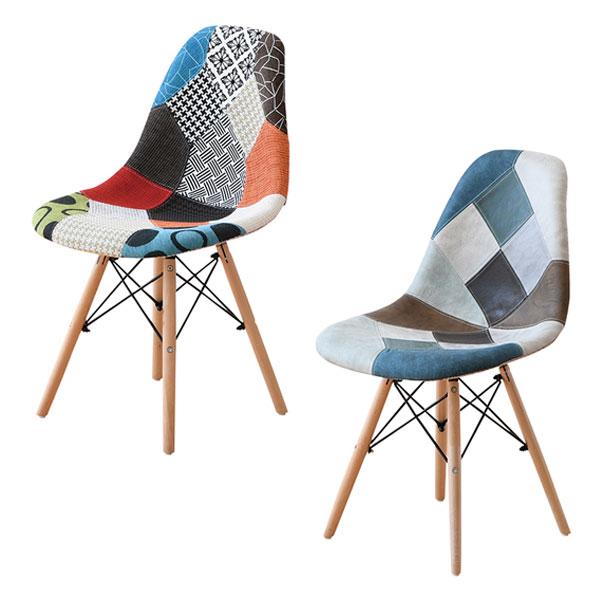 イームズチェア シェルチェア ダイニングチェア リビングチェア 椅子 イス ファブリック パッチワーク Eames Re イームズre シェルチェア Is M78 Next Life Style Nagano 通販 Yahoo ショッピング