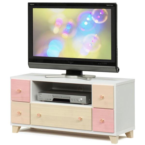 スプラウト 94 Tv台 ローボード テレビ台 収納 かわいい おしゃれ ピンク ホワイト 姫 Lb 13 M231 Next Life Style Nagano 通販 Yahoo ショッピング