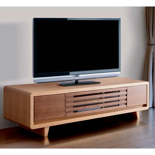 北欧風テレビボード】ソロン（LBR）150TVBローボード