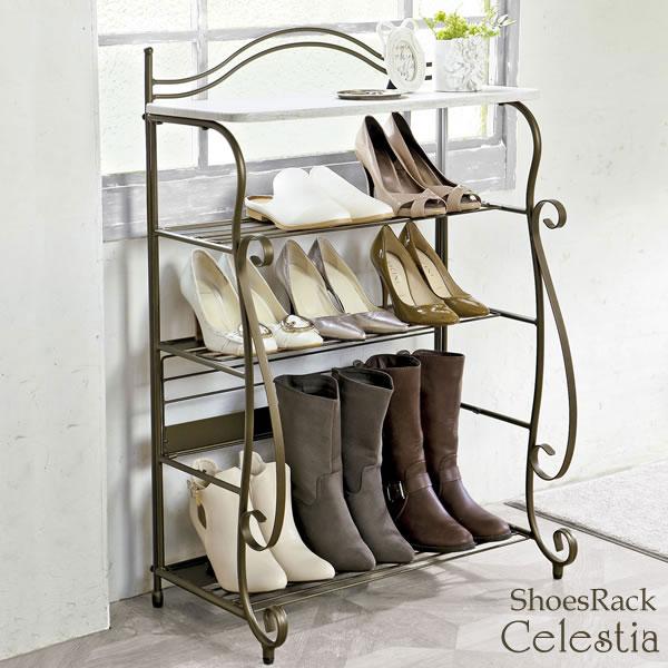 靴箱 収納 下駄箱 ラック Sr 6 セレスティア 靴箱 下駄箱 シューズ収納 シューズ置き 玄関収納 おしゃれ アイアン シューズボックス スリム 靴入れ Sy 18 M932 Next Life Style Nagano 通販 Yahoo ショッピング