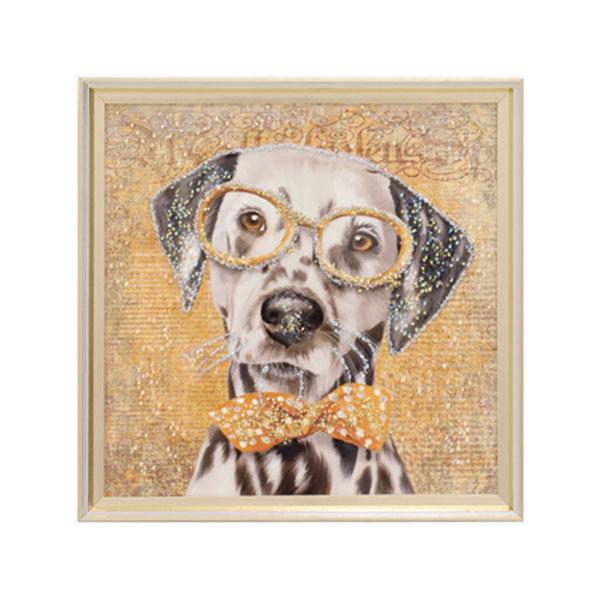 アートパネル ウォールインテリア アートフレーム 絵 写真 絵画 壁 装飾 額入り 犬 ダルメシアン 動物 アニマル ハッピードッグ クリスタルペインティング Zk 21 M586 Next Life Style Nagano 通販 Yahoo ショッピング