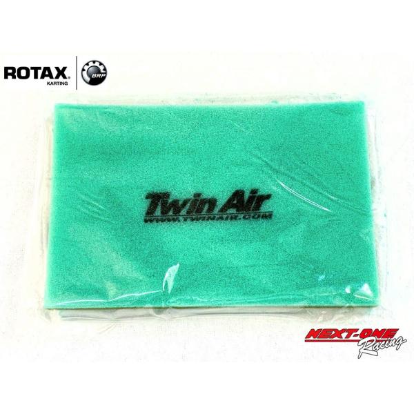 ROTAX-MAX用のインテークサイレンサーパーツです。パーツ図の部品番号4番のフィルターエレメント(TwinAir)です。ゴミやほこりの侵入を防止するフィルターです。※ご注意※実店舗や当店ウエブストアでも販売しておりますので、欠品になって...