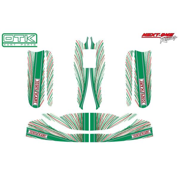 OTKカウルステッカーKIT M7+M10 TONY KART用 KOSMIC用 : NEXT