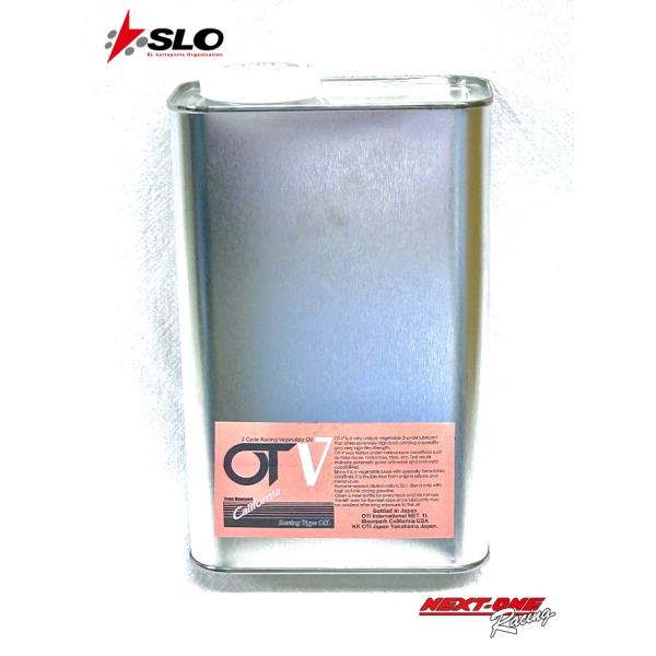 OTVレーシングオイル　SLO公認オイルOTV 2Cycle Racing Vegetable Oil【特徴】2サイクル レーシングオイル　100％植物オイルで、ひまし油やカストロール（キャスター）という名称でも有名です。使い続けることによ...