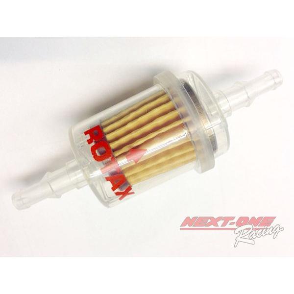 ROTAX FUELフィルター　ペーパータイプフューエルフィルターROTAX純正ですが多くのフレーム/エンジンに使用可能です。ペーパータイプなので強力にゴミや汚物を取り除きます。YAMAHA KT-100エンジンはじめ、PRD-RK100/...