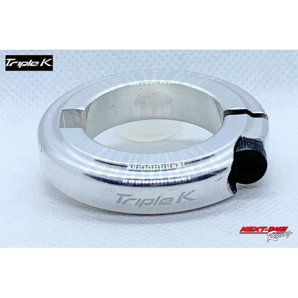 TripleKトリプルKφ30用 ハブストッパー【10/15mm】ジュニアフレームφ30シャフト用　ハブのズレ防止を目的とした φ30 アクスル用のストッパーです。単なる固定パーツとしてだけでなく、厚みの違いによってハブ剛性やシャフトの撓み...