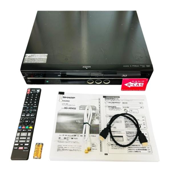 シャープ 250GB 1チューナー ブルーレイレコーダー BD-HDV22 SHARP（シャープ） 250GB 1チューナー ブルーレイレコーダー AQUOS BD