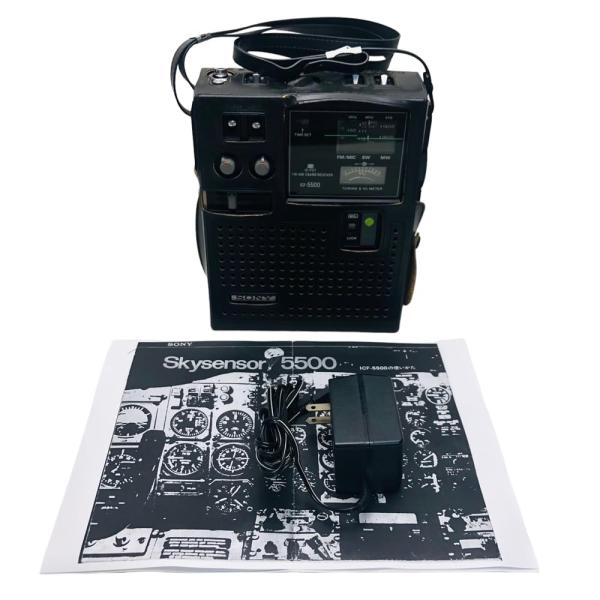 SONY ソニー ICF-5500 スカイセンサー 3バンドレシーバー FM SONY Sony ICF-5500 Skysensor 3-band receiver FM/MW/SW (BCL