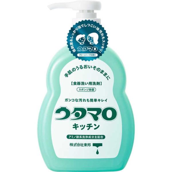 東邦 ウタマロ キッチン 食器洗い用洗剤 グリンハーブの香り 本体 300ml 4904766130208