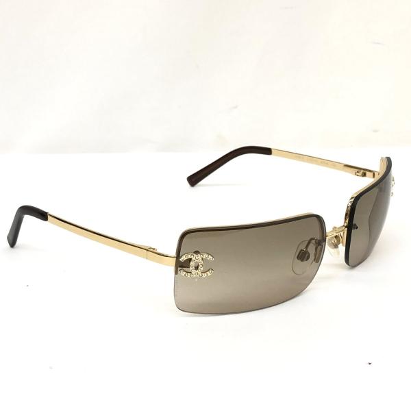 極美品 CHANEL シャネル サングラス ココマーク 4104-B 62□15 120