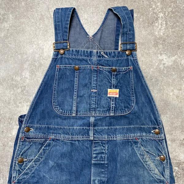 50's PAY DAY デニムオーバーオール ペイデイ PENNY'S ツナギ ワークウェア ヴィンテージ vintage 334U men334U】 50's PAY DAY デニムオーバーオール ペイデイ PENNY'S
