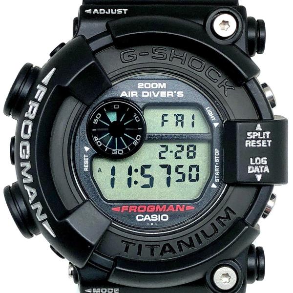 G-SHOCK DW-8200Z フロッグマン ブラック　メンインブラック G-SHOCK ジーショック 【ITKAP33VN872】 DW-8200Z-1T FROGMAN