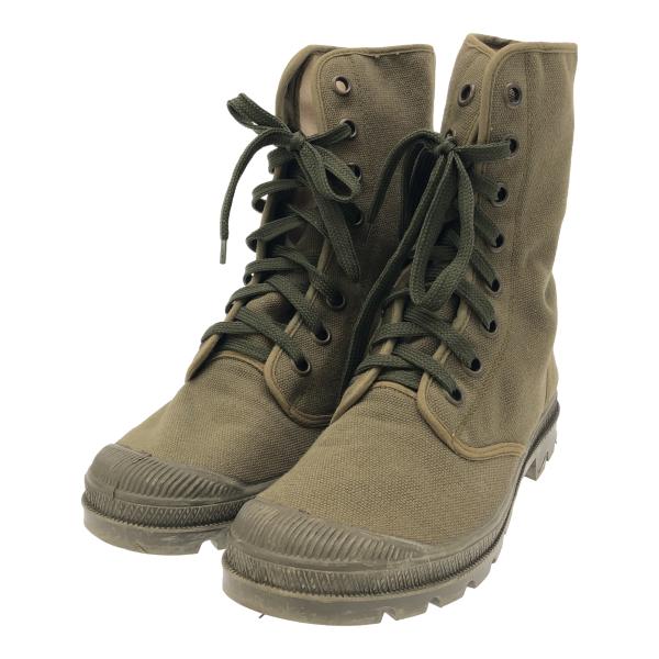 men2404D】 フランス軍 ハイカットキャンバスブーツ ブッシュブーツ