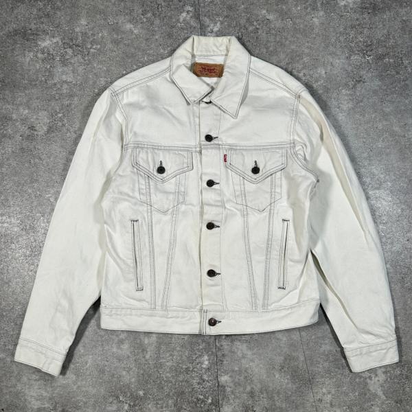 LEVI'S リーバイス 【men317KO】 デニムジャケット Gジャン ホワイト