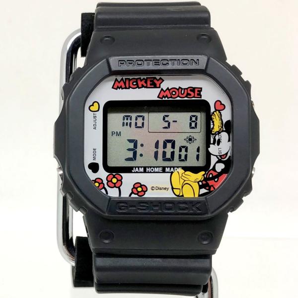 【美品】 ミッキーマウス G−SHOCK MICKEY ジーショック 希少 CASIO G-SHOCK DW-5600VT JAM HOME MADE ミッキーマウス