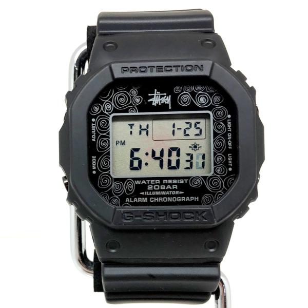 G-SHOCK ジーショック CASIO カシオ 腕時計 DW-5000ST-1JR STUSSY