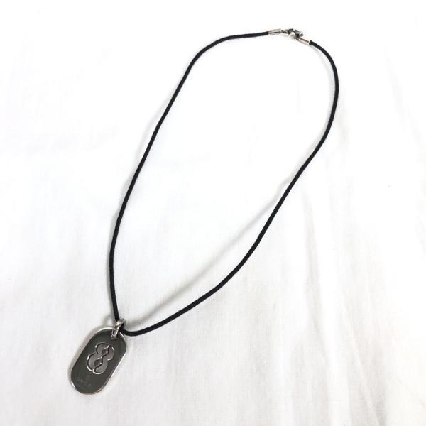 GUCCI グッチ 【lay2256D】 ナンバープレート チョーカー ネックレス