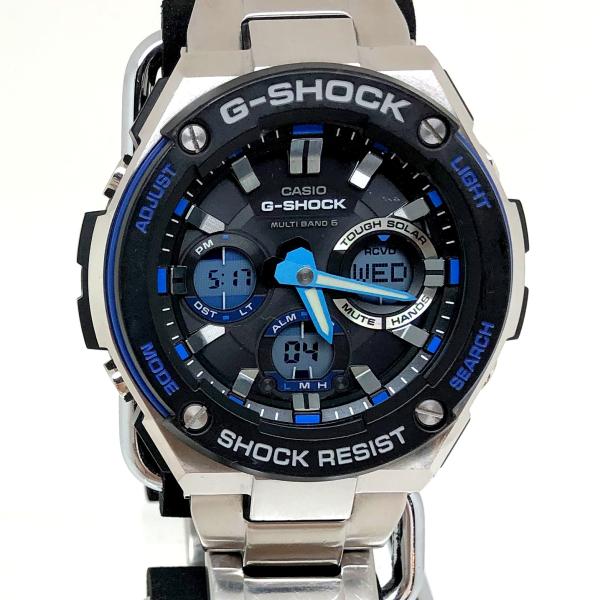 G-SHOCK GST-W100D 電波ソーラーアナログ G-SHOCK ジーショック CASIO カシオ 腕時計 GST-W100D G-STEEL G