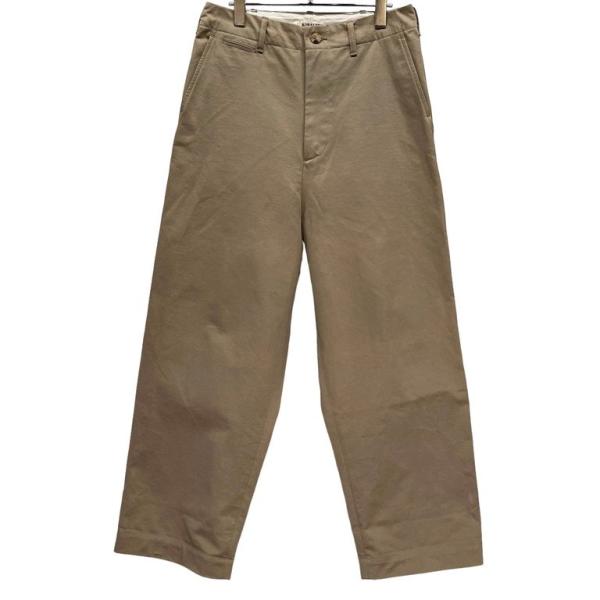 AURALEE 【men4007I】 20AW WASHED FINX CHINO WIDE PANTS フィンクス