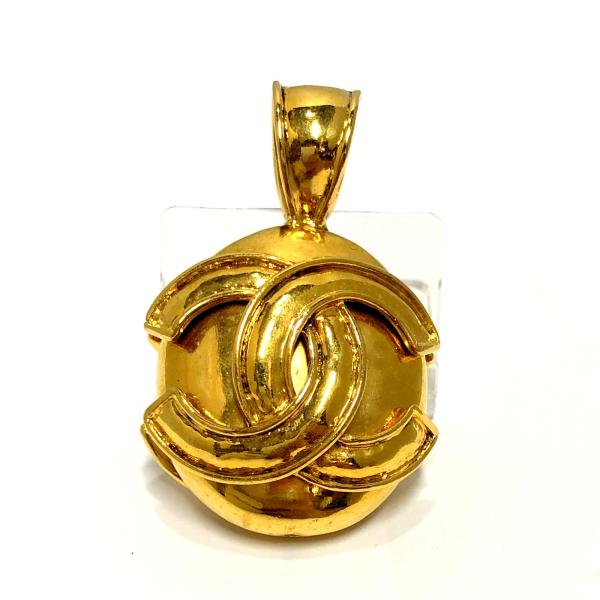 CHANEL シャネル 【3715D】 ネックレス トップ ココマーク ゴールド