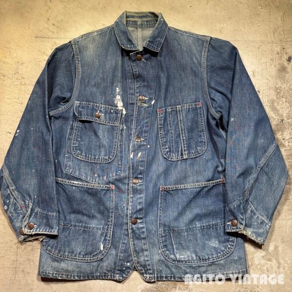 BIG MAC デニムカバーオール サイズ38 BIG MAC 【men3350H】 ~60's ビッグマック デニムカバーオール ワーク