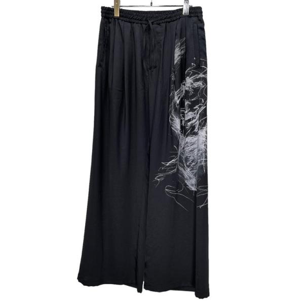 TAAKK　drawing print trousers　23AW　サイズ5 TAAKK drawing print trousers 23AW サイズ5