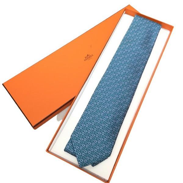 HERMES エルメス 【men3022D】 ドゥミ・モール ネクタイ Tie H659240T