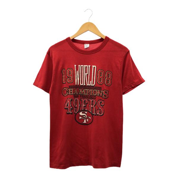 80s 90s Champion 49ers Tシャツ Lリバース チャンピオン Champion チャンピオン 【men5854D】 80's SAN FRANCISCO 49ERS Tee