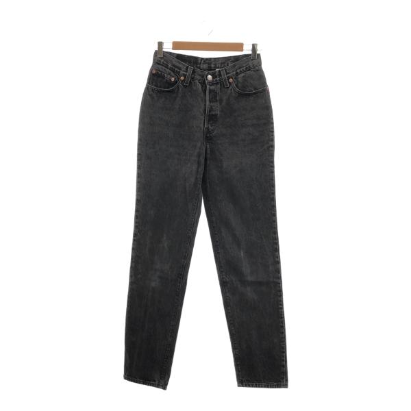 Levi's リーバイス 90's 17501-0660 後染めブラックデニムパンツ グッドコンディション 実寸W28 USA製 next51-mikunigaoka_rc-