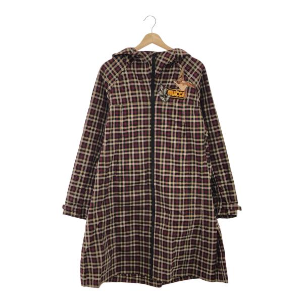 GUCCI グッチ 【lay4281M】 18SS 523865 ZLK80 Embellished Plaid Coat  