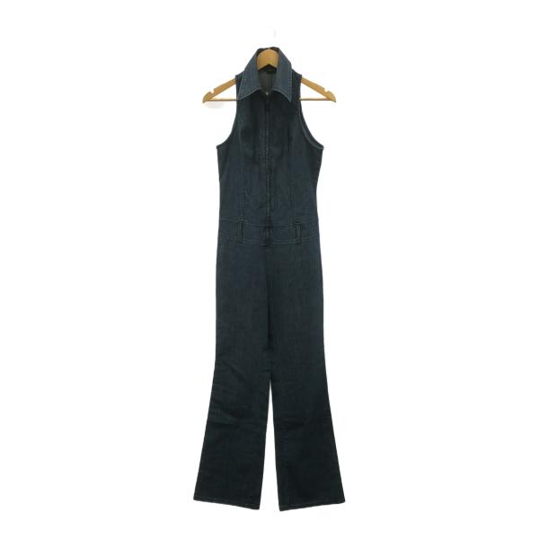 SISLEY シスレー 【lay2372R】 ノースリーブデニムオールインワン 