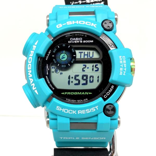 時計 G-SHOCK GWF-D1000MB-3JF Mint CASIO G-SHOCK GWF-D1000MB-3JF FROGMAN MARINE BLUE Men's