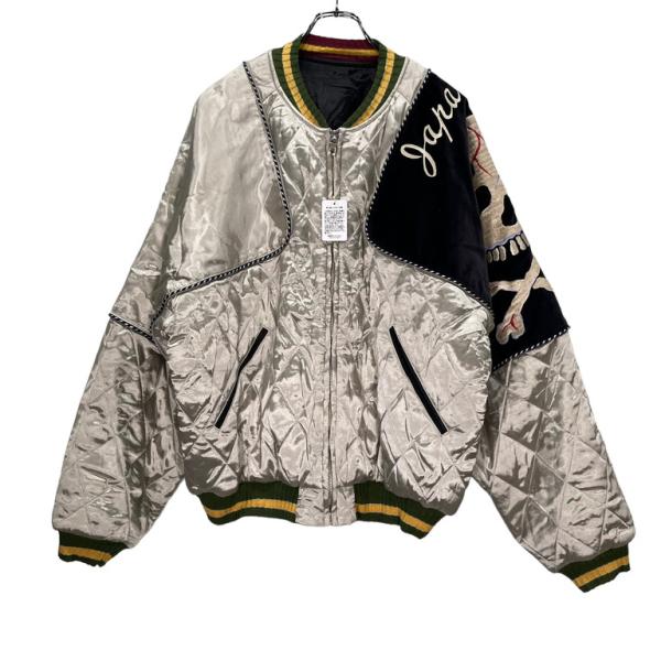 KAPITAL 【men4188D】 SHAM BOMBERレーヨンサテンキルティング KAPITAL 【men4188D】 SHAM BOMBERレーヨンサテンキルティング