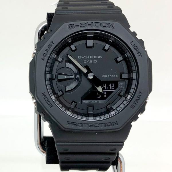 美品✨G-SHOCK/ジーショック　CASIO GA-2100-1A1JF G-SHOCK ジーショック CASIO カシオ 腕時計 GA-2100-1A1JF 八角形