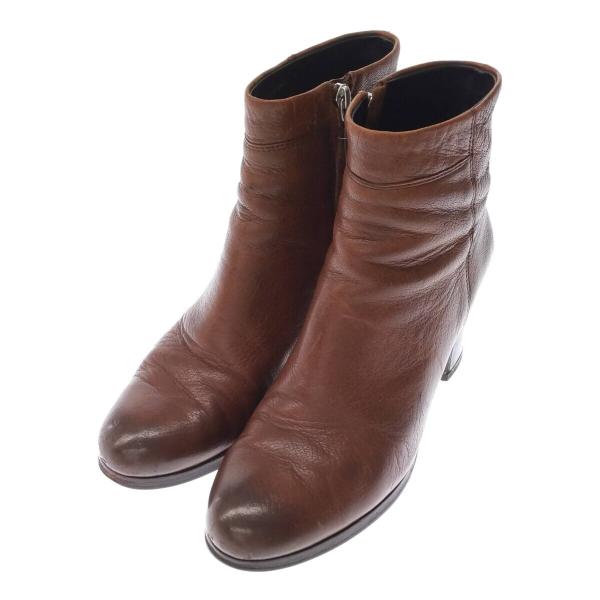 theory（セオリー） 【lay2472D】 レザーショートブーツ クツ 靴 38 約