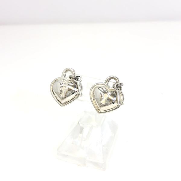 中古 TIFFANY&Co. ティファニー ピアス パドロック ハートキー