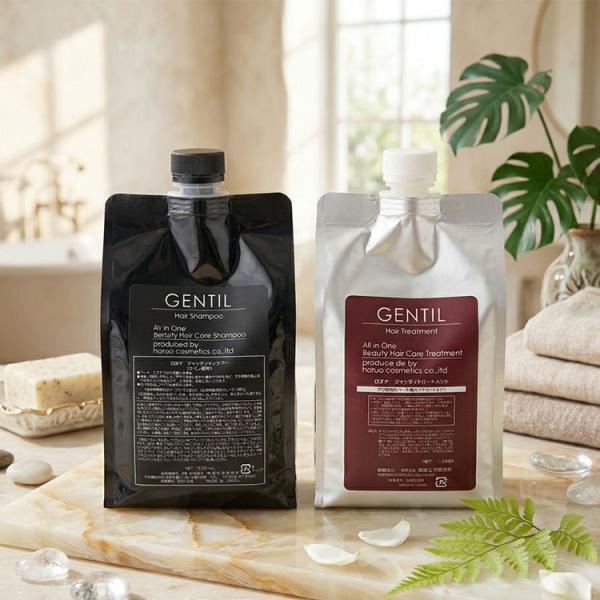 ロオナ　ジャンティ シャンプー1000ml ＋トリートメント1000gセット サロン専売品　サロンプロ プロ用美容室専門店 プレゼント用 プチギフト用 贈り物 ギフト用