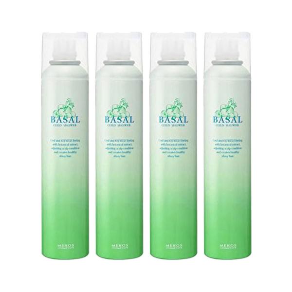 バサル コールドシャワー EX  150g×4本セット  頭皮 髪 ヘアケア マッサージ 冷却 引締め 血行促進 清浄 フルーツの香り 清涼感 マッサージ メントール