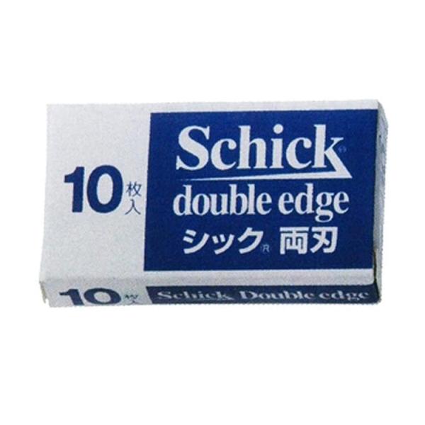 ポスト投函送料無料 シック ステンレス 両刃替刃 SSD-10 ダブルエッジ