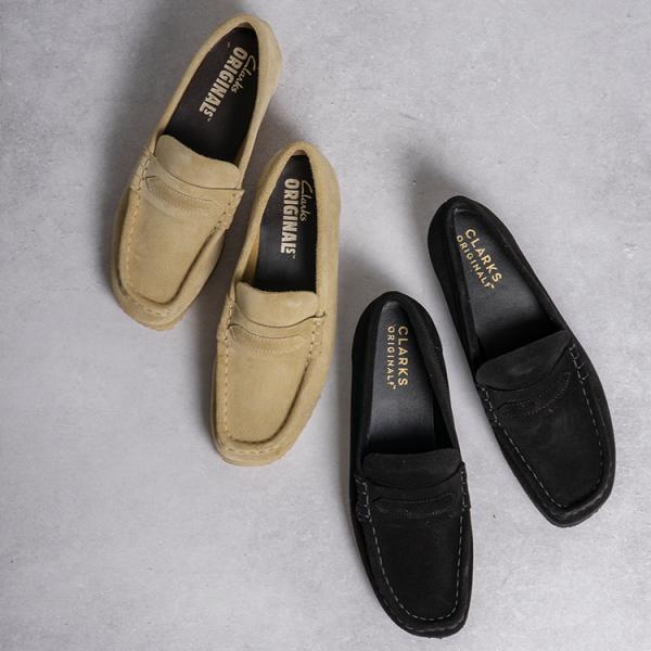 Clarks クラークス WALLABEE LOAFER レディース ワラビーローファー 26173509 26173508