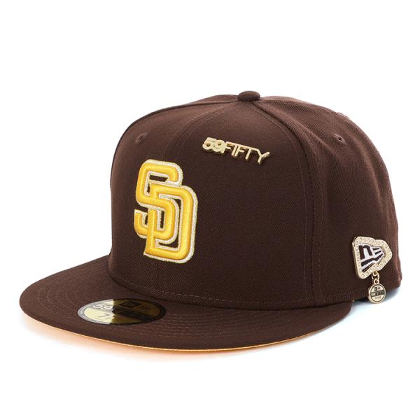 サンディエゴ パドレス キャップ 帽子NEW ERA ニューエラ 59FIFTY Day 2025 ブラウン