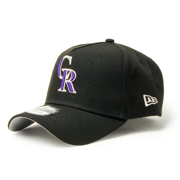 NEW ERA ニューエラ コロラド・ロッキーズ キャップ 帽子 9FORTY ブラック 海外限定 日本未発売