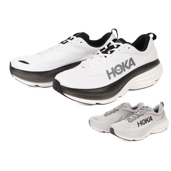 新品 HOKA ホカオネオネ BONDI 8 厚底 25 HOKA ONEONE ONE ホカオネオネ BONDI 8 ボンダイ 1123202-WBLC