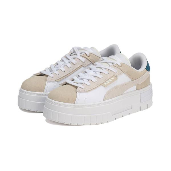 うめ PUMA プーマ メイズ クラッシュド JP 396386-01 ホワイト/パティ