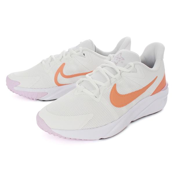 NIKE ナイキ STAR RUNNER 4 NN GS スターランナー 4 NN GS DX7615-104 ホワイト/アプリコット 値下げしました
