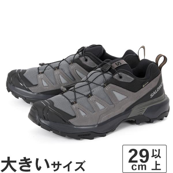 大きいサイズ メンズ スニーカー 29cm 30cm SALOMON サロモン X ULTRA 360 LEATHER GORE-TEX エックス ウルトラ 360 レザー ゴアテックス